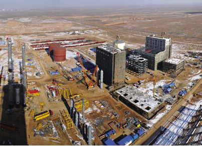 宁夏捷美丰友公司全力推进项目建设