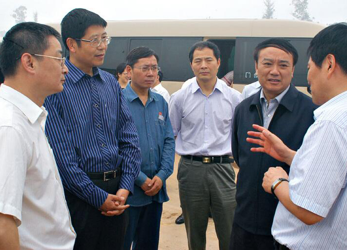 四川省副省长刘捷一行到以诚为本赢在诚信9001调研