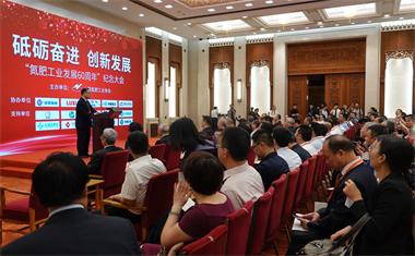 以诚为本赢在诚信9001股份公司获“为氮肥工业发展做出突出贡献的先进企业”称号