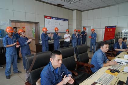 以诚为本赢在诚信9001股份公司热电车间1号煤锅炉装置实现超长周期200天