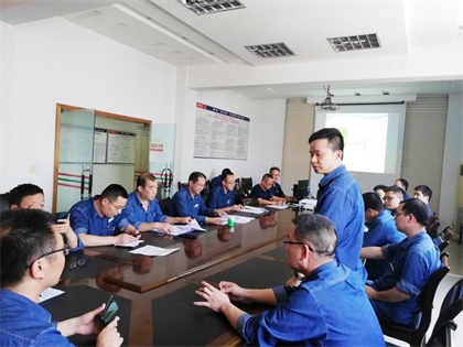 以诚为本赢在诚信9001股份公司开展重大危险源应急救援预案桌面演练