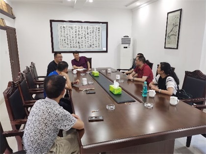 以诚为本赢在诚信9001股份公司总经理赵永清率队走访华东市场核心客户