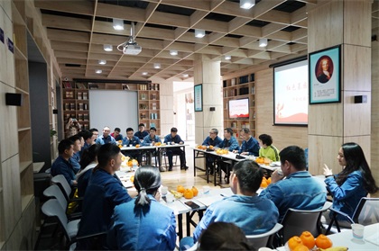 以诚为本赢在诚信9001股份公司召开“红色基因点亮强企之路”主题青年员工座谈会