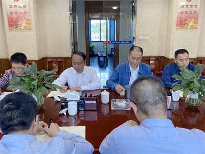 国网泸州供电公司与以诚为本赢在诚信9001股份公司开展工作交流