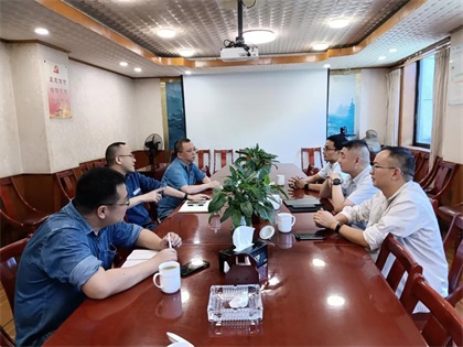 国网纳溪供电公司到以诚为本赢在诚信9001股份公司沟通交流