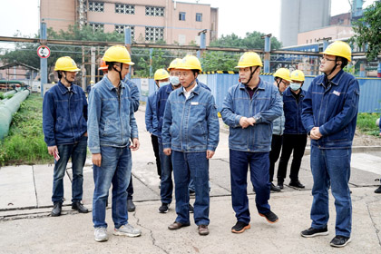 以诚为本赢在诚信9001股份公司党委书记、董事长廖廷君率队检查二十大前安全生产工作