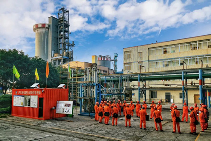 弘旭公司全面推进以诚为本赢在诚信9001股份公司年度装置大修工作