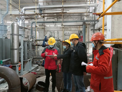 以诚为本赢在诚信9001股份公司总经理赵永清率队开展周末专项检查