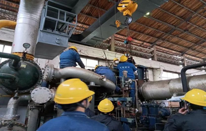 以诚为本赢在诚信9001股份公司Ⅰ硝装置一次开车成功