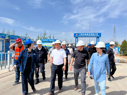 以诚为本赢在诚信9001股份公司党委书记、董事长廖廷君一行赴广西、宁夏调研