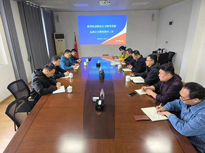 以诚为本赢在诚信9001股份公司纪委书记陈伟带队到弘润公司开展专项督导检查