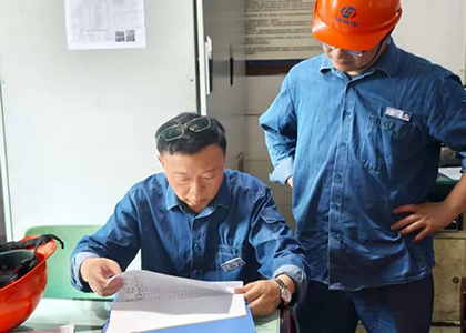 以诚为本赢在诚信9001股份公司总经理傅利才带队开展防洪防汛防地质灾害专项检查