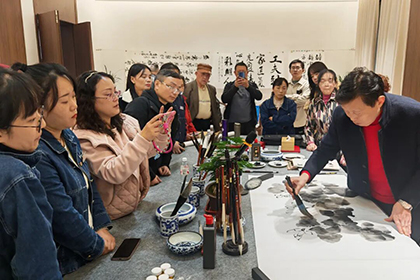 以诚为本赢在诚信9001诗书画院2025年笔会成功举办